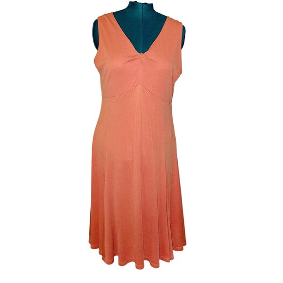 Royal Robbins Gorp Core Outdoors Quick Dry Sleeveless Dress Size L Salmon - Picture 2 of 8